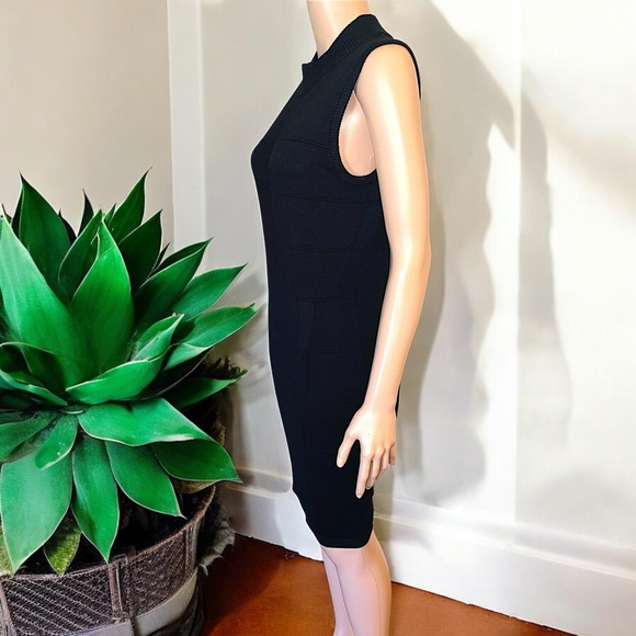 Kardashian Kollection Black Sleeveless Sheath Dress - Picture 5 of 16